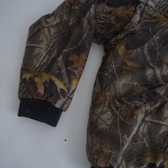 Remington Realtree Hardwoods Forest Camo Hunting Outdoors Puffer Jacket M - Picture 9 of 11